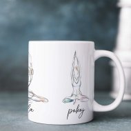 Hrnček - Joga - Rovnováha, Sila, Pokoj