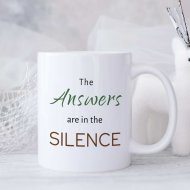 Hrnček - Yoga - The answers are in the silence Hrnček - Yoga - The answers are in the silence