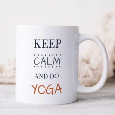 Hrnček - KEEP CALM AND DO YOGA Hrnček - KEEP CALM AND DO YOGA