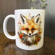 Hrnček pre poľovníka s líškou - originálny darček 