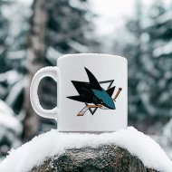 Hrnček San Jose Sharks – Darček pre hokejového fanúšika