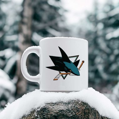 Hrnček San Jose Sharks – Darček pre hokejového fanúšika