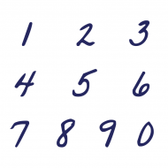 Hrnček - Modrý kvetový veniec