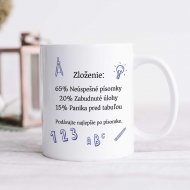Vtipný hrnček pre učiteľa - Slzy mojich študentov