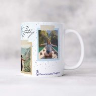 Hrnček „Happy Holidays“ – Personalizovaný darček na spomienky