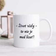 Hrnček pre včelára s nápisom