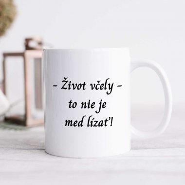 Hrnček pre včelára s nápisom Hrnček pre včelára s nápisom
