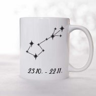 Hrnček - Znamenie Škorpión, so súhvezdím Hrnček - Znamenie Škorpión, so súhvezdím