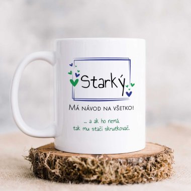 Hrnček pre starkého – má návod na všetko