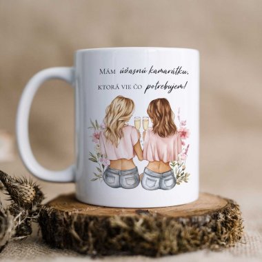 Hrnček Pre kamarátku – personalizovaný