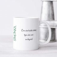 Hrnček Knihomoľka – personalizovaný hrnček pre milovníčku kníh