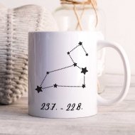 Hrnček - Znamenie Lev, so súhvezdím