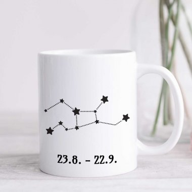 Hrnček - Znamenie Panna, so súhvezdím