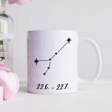 Hrnček - Znamenie Rak, so súhvezdím