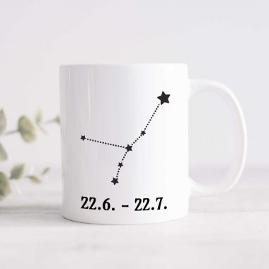 Hrnček - Znamenie Rak, so súhvezdím