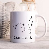 Hrnček - Znamenie Strelec, so súhvezdím