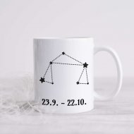 Hrnček - Znamenie Váhy, so súhvezdím