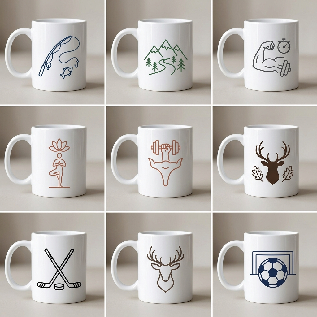 Hrnček s motívom hobby a záľuby